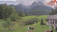 Archived image Grainau - Webcam Hotel Längenfelder Hof 15:00