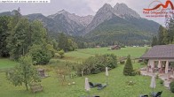 Archiv Foto Webcam Zugspitzdorf Grainau: Längenfelder Hof 08:00