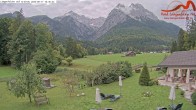 Archiv Foto Webcam Zugspitzdorf Grainau: Längenfelder Hof 09:00