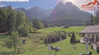 Archiv Foto Webcam Zugspitzdorf Grainau: Längenfelder Hof 13:00