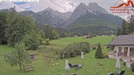 Archiv Foto Webcam Zugspitzdorf Grainau: Längenfelder Hof 15:00