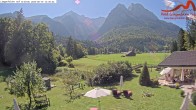 Archiv Foto Webcam Zugspitzdorf Grainau: Längenfelder Hof 11:00