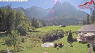 Archiv Foto Webcam Zugspitzdorf Grainau: Längenfelder Hof 13:00