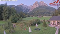 Archiv Foto Webcam Zugspitzdorf Grainau: Längenfelder Hof 05:00