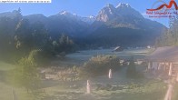 Archiv Foto Webcam Zugspitzdorf Grainau: Längenfelder Hof 07:00