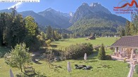 Archiv Foto Webcam Zugspitzdorf Grainau: Längenfelder Hof 09:00