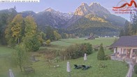 Archiv Foto Webcam Zugspitzdorf Grainau: Längenfelder Hof 07:00