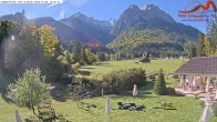 Archiv Foto Webcam Zugspitzdorf Grainau: Längenfelder Hof 09:00