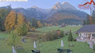Archiv Foto Webcam Zugspitzdorf Grainau: Längenfelder Hof 08:00