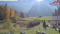 Archived image Grainau - Webcam Hotel Längenfelder Hof 08:00