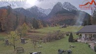 Archiv Foto Webcam Zugspitzdorf Grainau: Längenfelder Hof 11:00