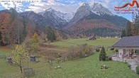 Archiv Foto Webcam Zugspitzdorf Grainau: Längenfelder Hof 07:00