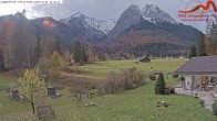 Archiv Foto Webcam Zugspitzdorf Grainau: Längenfelder Hof 09:00