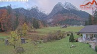 Archived image Grainau - Webcam Hotel Längenfelder Hof 06:00