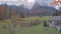 Archived image Grainau - Webcam Hotel Längenfelder Hof 13:00
