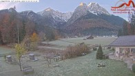 Archiv Foto Webcam Zugspitzdorf Grainau: Längenfelder Hof 06:00