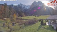 Archiv Foto Webcam Zugspitzdorf Grainau: Längenfelder Hof 13:00