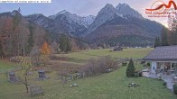 Archiv Foto Webcam Zugspitzdorf Grainau: Längenfelder Hof 15:00