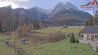 Archiv Foto Webcam Zugspitzdorf Grainau: Längenfelder Hof 07:00