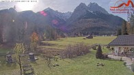 Archiv Foto Webcam Zugspitzdorf Grainau: Längenfelder Hof 09:00