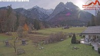 Archiv Foto Webcam Zugspitzdorf Grainau: Längenfelder Hof 13:00