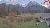 Archiv Foto Webcam Zugspitzdorf Grainau: Längenfelder Hof 15:00