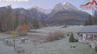 Archived image Grainau - Webcam Hotel Längenfelder Hof 07:00