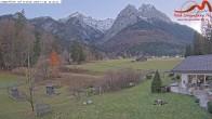 Archived image Grainau - Webcam Hotel Längenfelder Hof 15:00