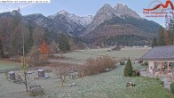 Archived image Grainau - Webcam Hotel Längenfelder Hof 06:00