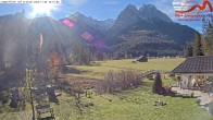 Archiv Foto Webcam Zugspitzdorf Grainau: Längenfelder Hof 09:00