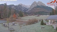 Archiv Foto Webcam Zugspitzdorf Grainau: Längenfelder Hof 07:00