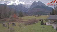 Archiv Foto Webcam Zugspitzdorf Grainau: Längenfelder Hof 10:00