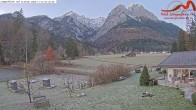 Archiv Foto Webcam Zugspitzdorf Grainau: Längenfelder Hof 06:00