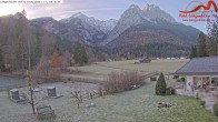 Archiv Foto Webcam Zugspitzdorf Grainau: Längenfelder Hof 08:00