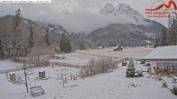 Archiv Foto Webcam Zugspitzdorf Grainau: Längenfelder Hof 08:00