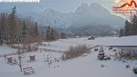 Archiv Foto Webcam Zugspitzdorf Grainau: Längenfelder Hof 15:00