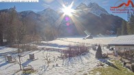Archiv Foto Webcam Zugspitzdorf Grainau: Längenfelder Hof 12:00