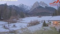 Archiv Foto Webcam Zugspitzdorf Grainau: Längenfelder Hof 06:00
