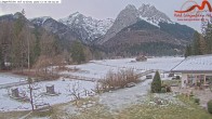 Archiv Foto Webcam Zugspitzdorf Grainau: Längenfelder Hof 08:00