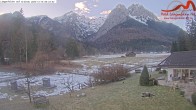 Archiv Foto Webcam Zugspitzdorf Grainau: Längenfelder Hof 09:00