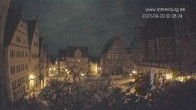 Archived image Webcam Rothenburg ob der Tauber - Market Square 18:00