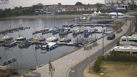 Archiv Foto Webcam Geierswalder See: Hafen 09:00