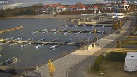 Archiv Foto Webcam Geierswalder See: Hafen 13:00