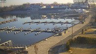 Archiv Foto Webcam Geierswalder See: Hafen 09:00