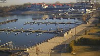 Archiv Foto Webcam Geierswalder See: Hafen 11:00