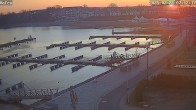 Archiv Foto Webcam Geierswalder See: Hafen 06:00