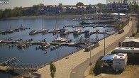 Archiv Foto Webcam Geierswalder See: Hafen 09:00