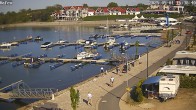 Archiv Foto Webcam Geierswalder See: Hafen 15:00