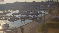 Archiv Foto Webcam Geierswalder See: Hafen 05:00