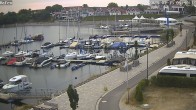 Archiv Foto Webcam Geierswalder See: Hafen 05:00